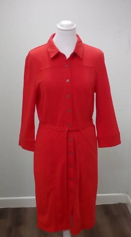 Boden Dress Orange Size: 10