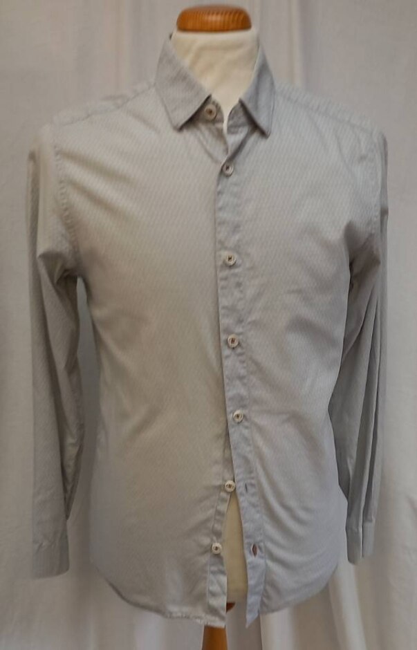Ted Baker Long Sleeved Shirt Grey Size: M