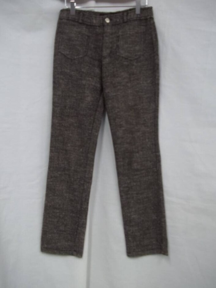 Joseph Wool/silk Blend Trousers Brown Size: 10