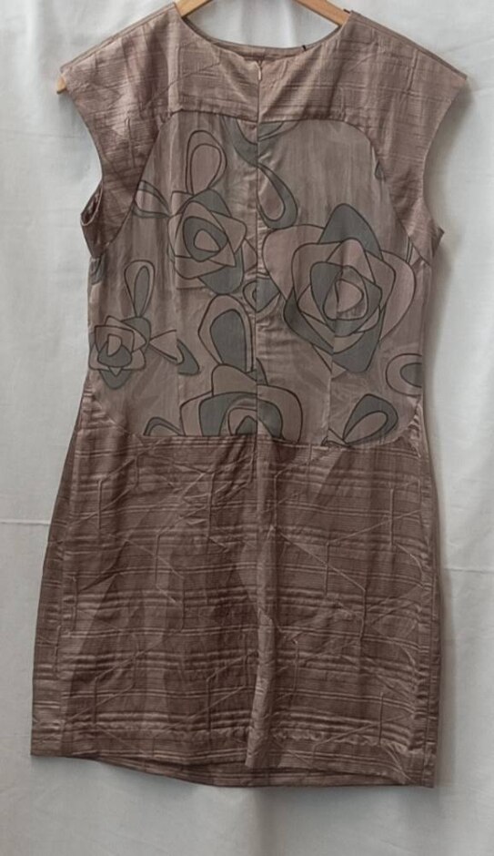 Andrew Majtenyi Dress Brown Size: 10