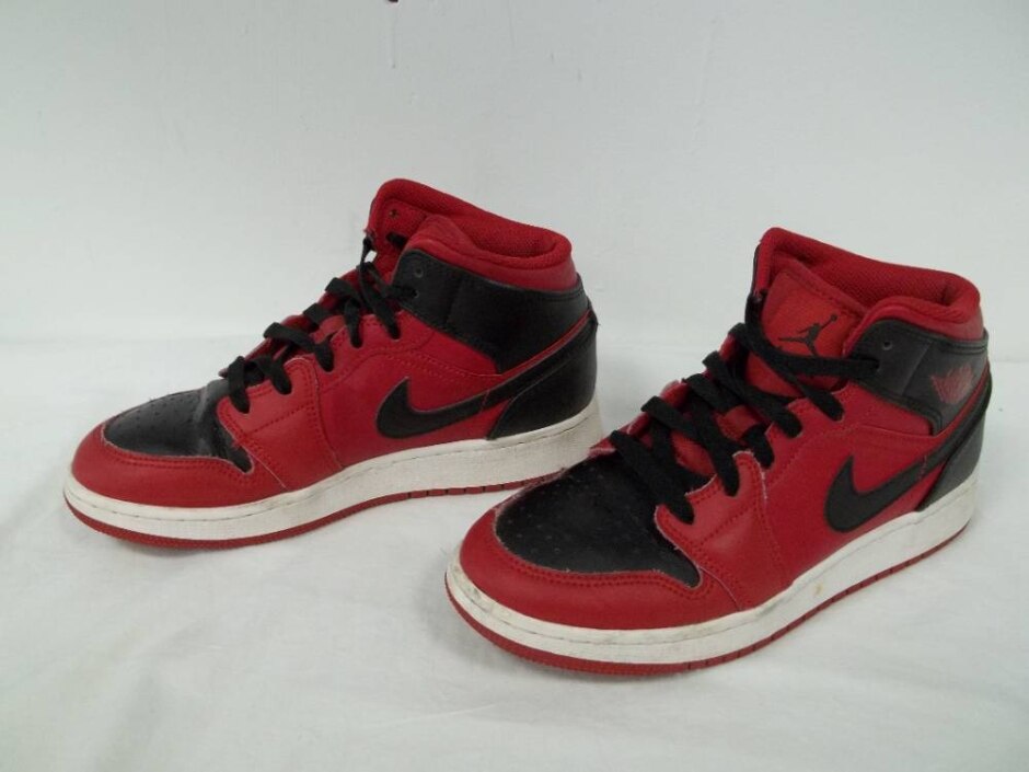 Nike Air Jordan - Red Colour -size 4.5 - Leather