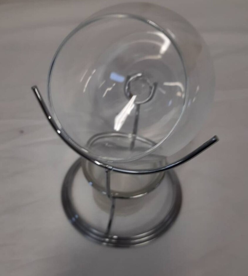 Brandy Balloon Glass  And Spirit Warmer In Presentation Box