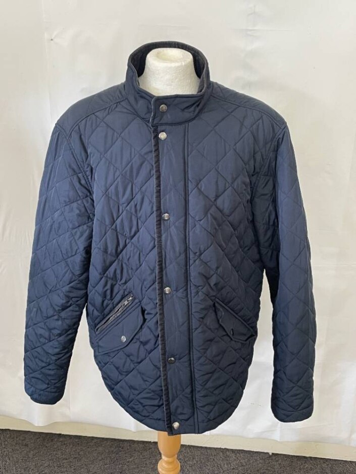 Next Quilted Jacket Dark Blue Size: Xl