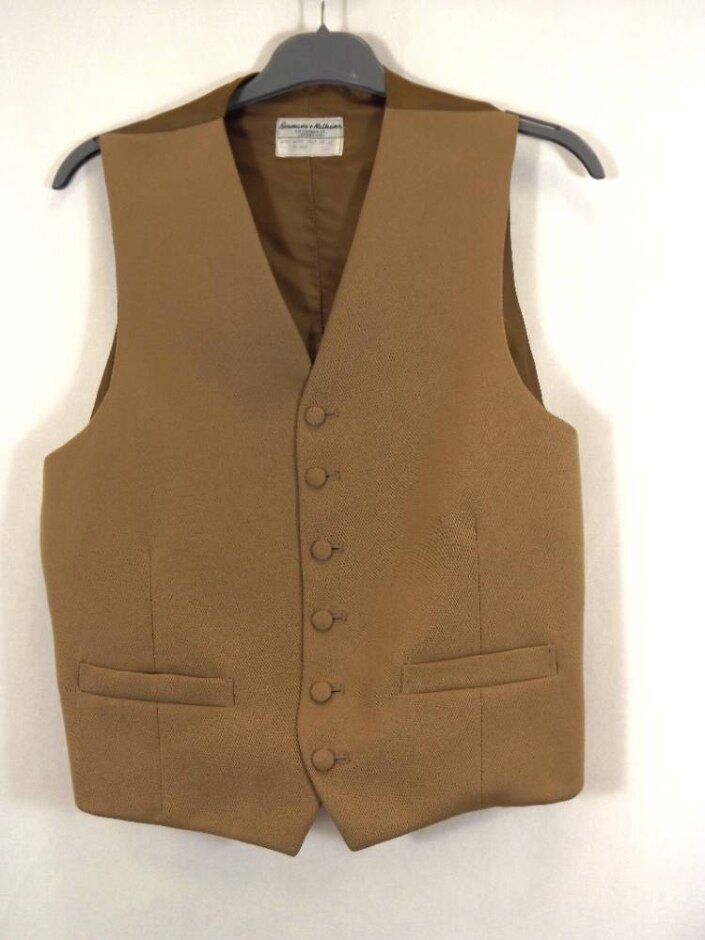 Barman & Nathans Waistcoat Golden Size: S