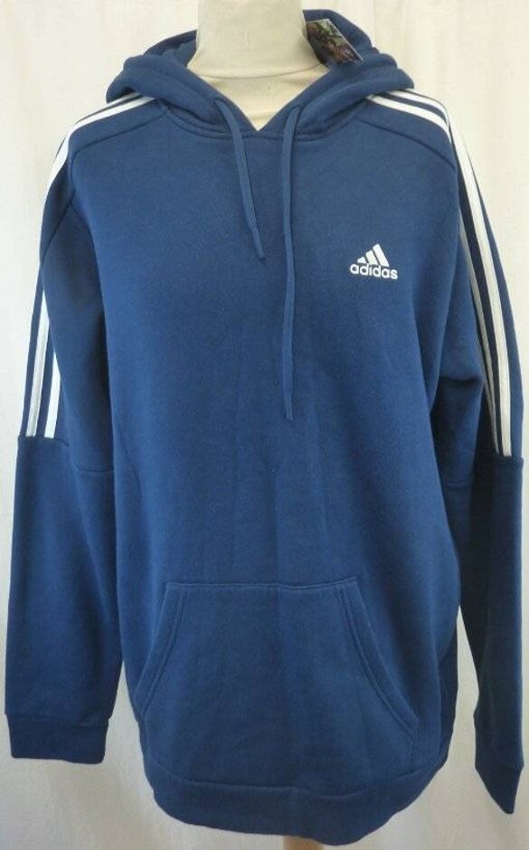 Adidas Men's Hoodie Navy Blue Size: M