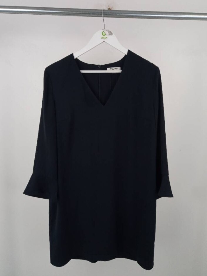 Great Plains 3/4 Sleeve Shift Dress Navy  Size: 16