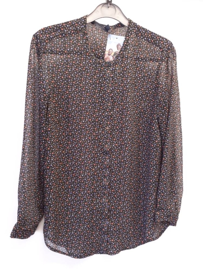 French Connection Floral Blouse In Multi Colour Size: S