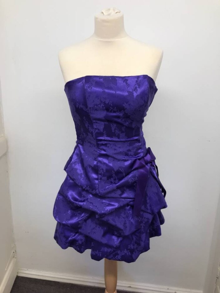 Jessica Mcclintock Gunne Sax Size 5 Party Cocktail Dress Purple Size: Xs