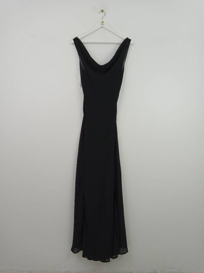 Holzweiler Women's Ditte Chiffon Dress New Black Size: S