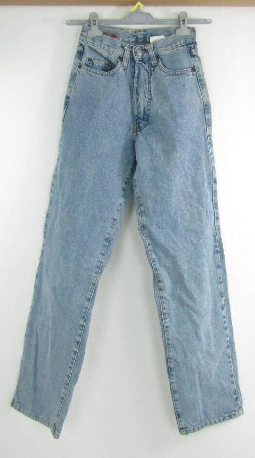 Vintage Zeus 23" Cotton Teddy Jeans Light Indigo Size: Xs