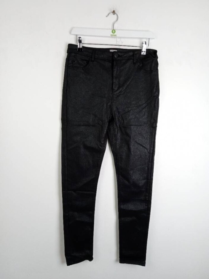 Pimkie Collection Viscose  Blend Women's Sparkle Jeggings Black Size: 14