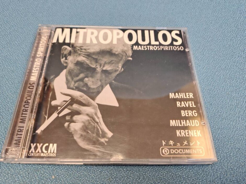 Dimitri Mitropoulos - Mahler: Symphony 1; Ravel: Tombeau; Berg: Violin Concerto; Krenek: Concerto 3