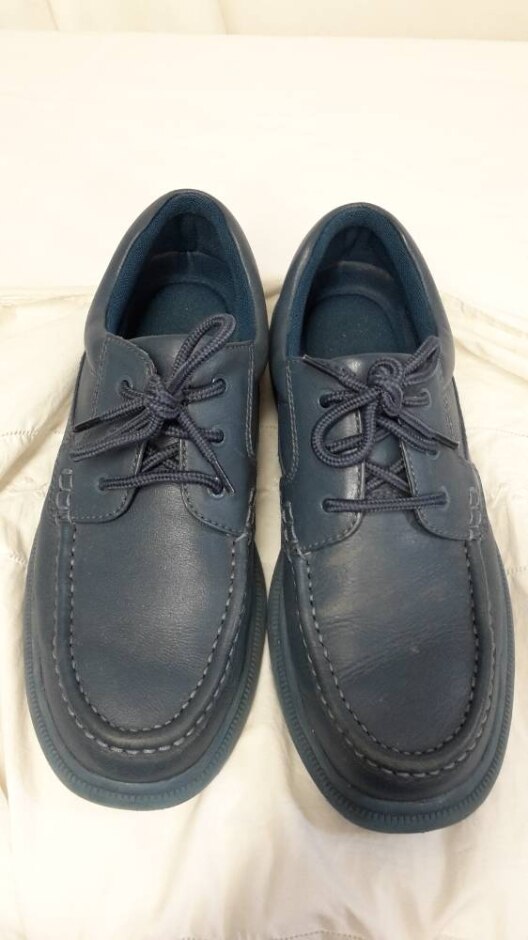 Gents Hush Puppies  Shoes Size 8   Blue Lace Ups