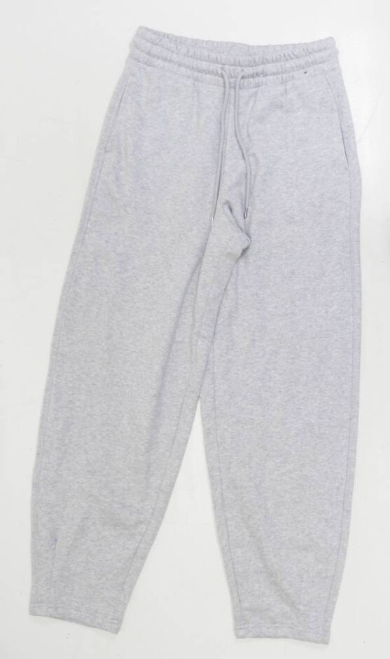 M&s Marks & Spencer Bnwot Barrel Joggers Grey Size: 8