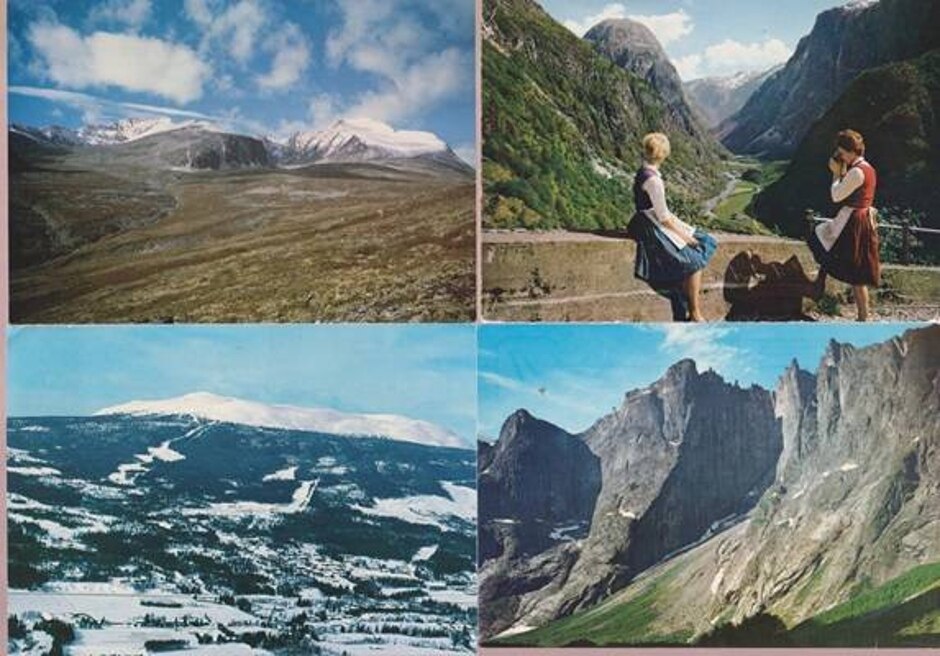 Norway Mountains & Fjords - 37 Postcards