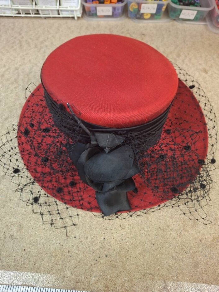 Red Floral Kangol Hat