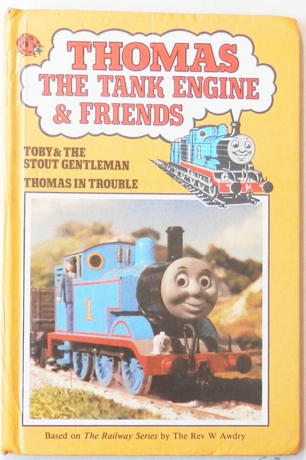 Thomas The Tank Engine: Toby & The Stout Gentleman & Thomas In Trouble - Vintage Ladybird