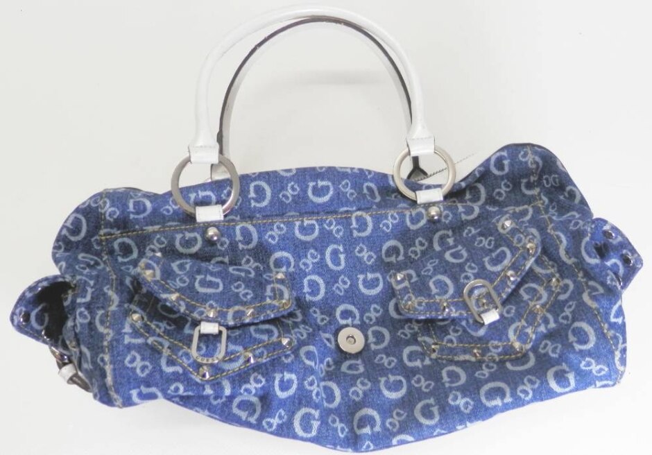 Vintage Y2k Guess Bag Denim Blue