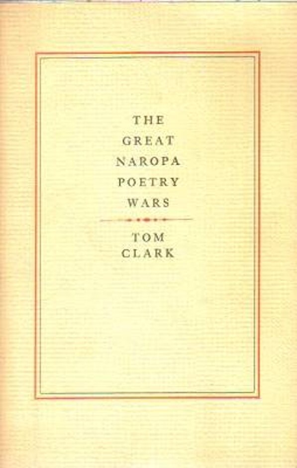 The great Naropa poetry wars Oxfam Shop