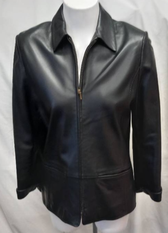 M&s Marks & Spencer Jacket Black Size: 14