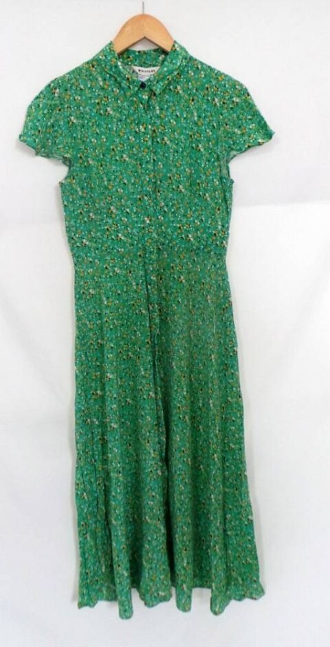 Whistles  Short Sleeve Tea Dress Multi-coloured  Size: 10