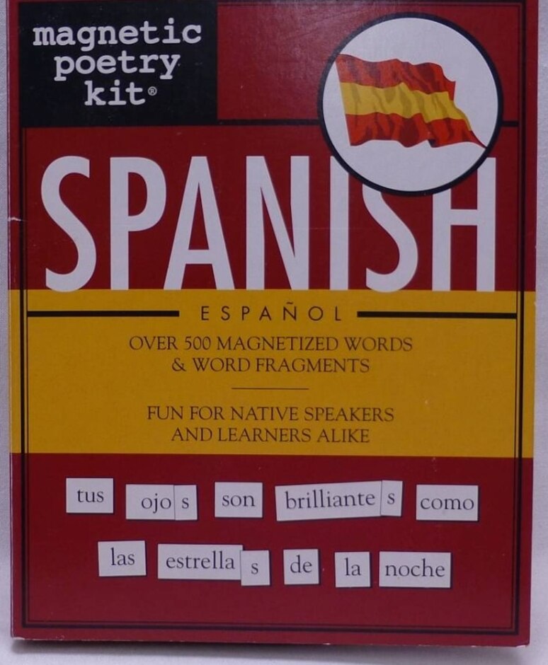 Magnetic Poetry Kit Spanish