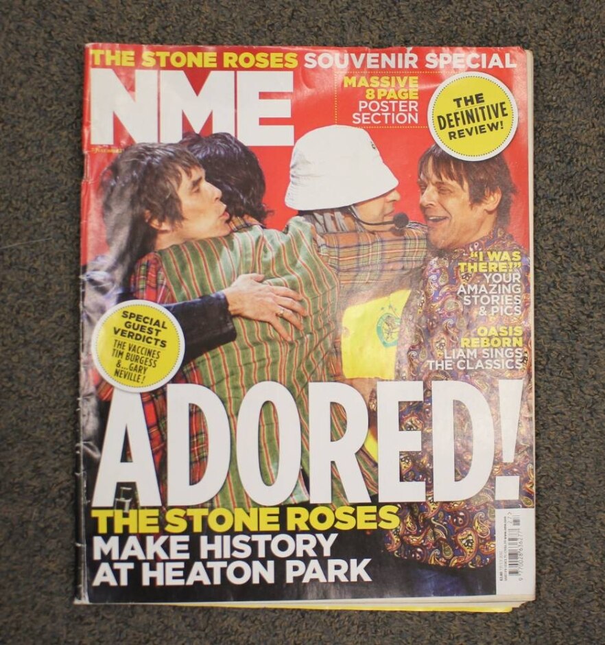 New Musical Express The Stone Roses Souvenir Special July 2012