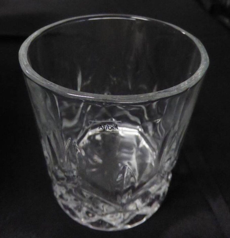 Set Of Six Eracles 'afibel' Whiskey Tumblers