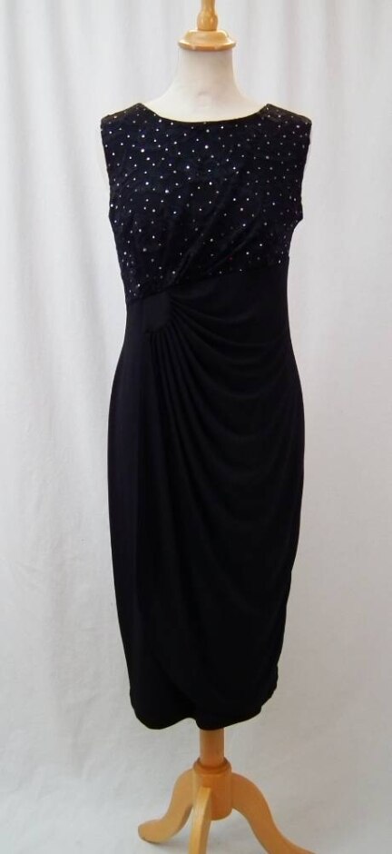 En Focus Studio Dress Black Size: 6
