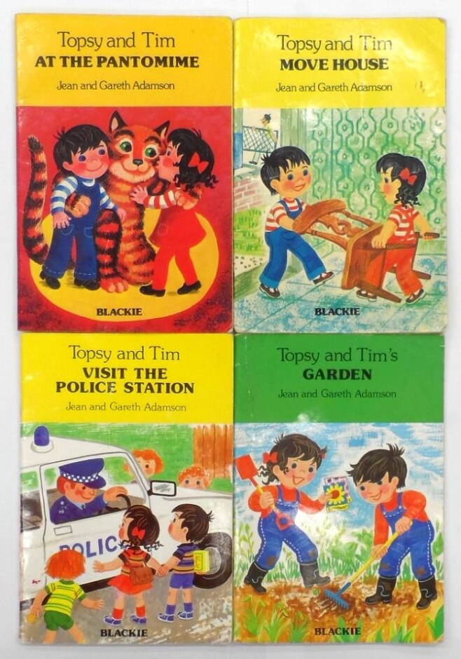 Jean And Gareth Adamson - Collection Of 4 Topsy And Tim Handy Books