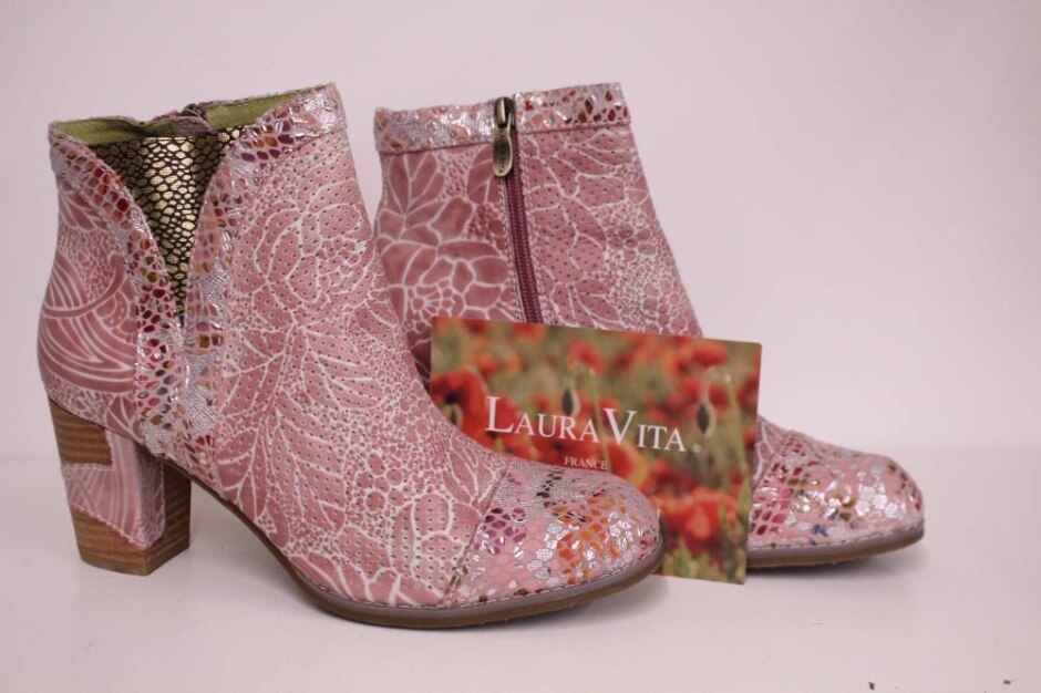 Laura Vita "anna 138" Leather Ankle Boots