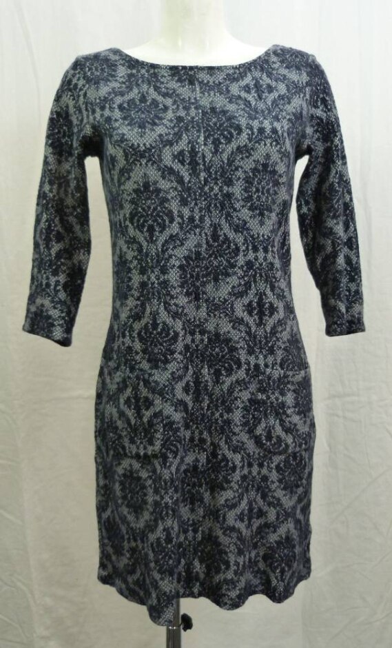 White Stuff Stretch Dress Black/white Size: 10