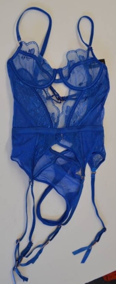 Bnwt Lounge  Body Suit  Blue  Size: Other
