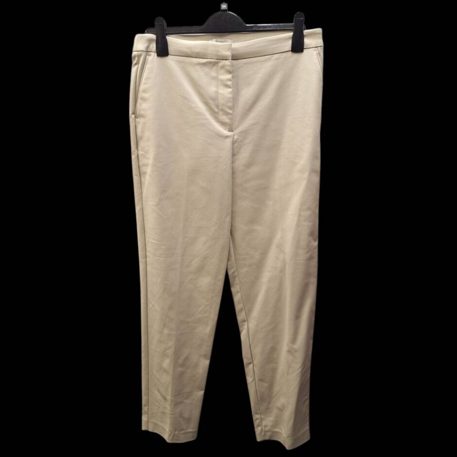 M&s Collection Trousers White Size: 20
