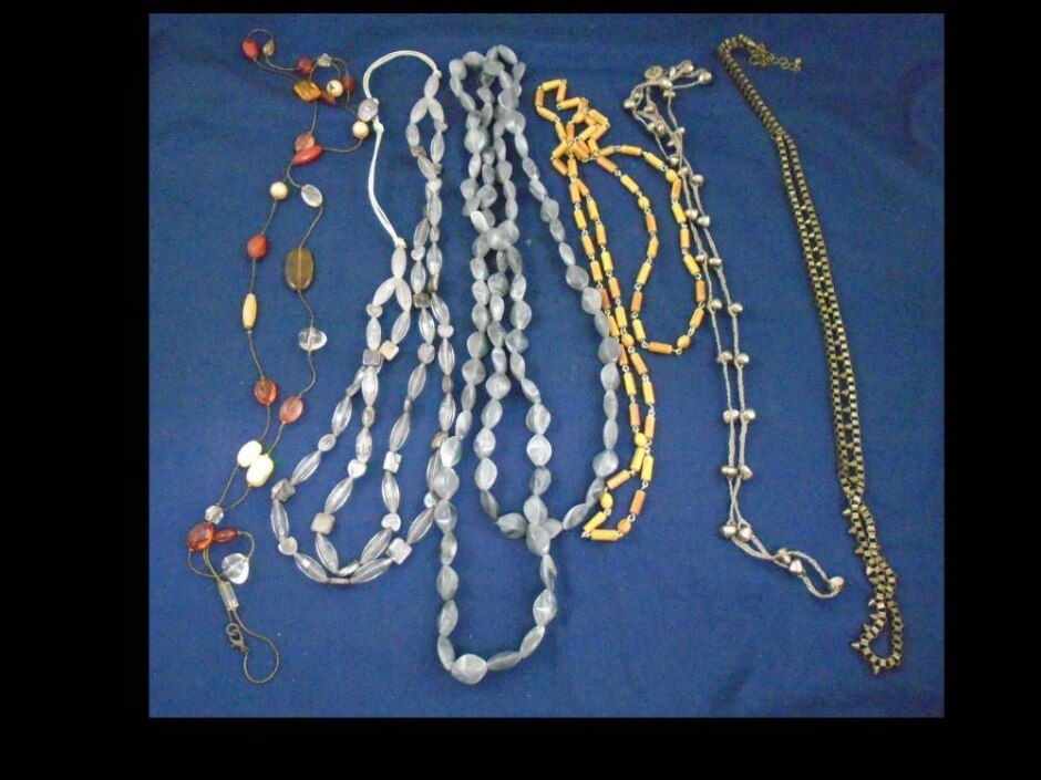 A Collection Of Long Necklaces