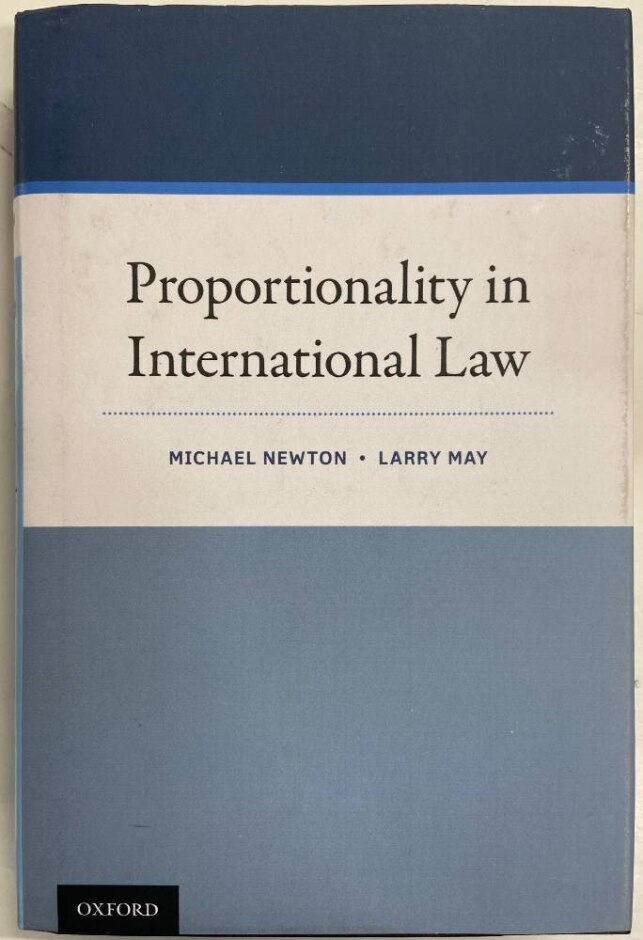 Proportionality In International Law