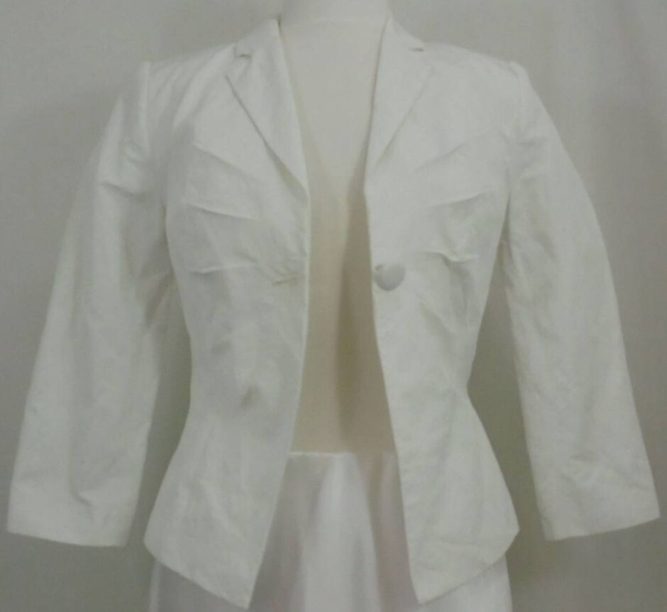 Phase Eight Blazer White Size: 8