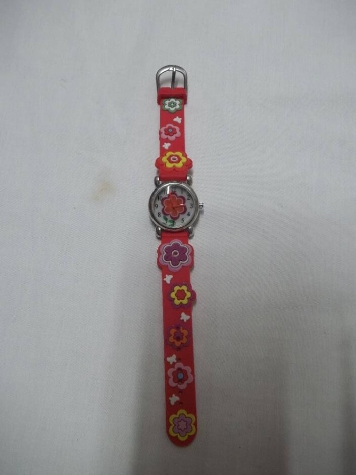 Children's Red Flower Watch
