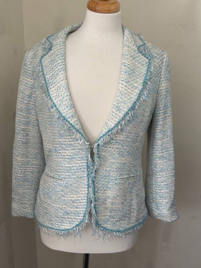Artigiano Women Jacket 48% Polyamide Blue Size: M