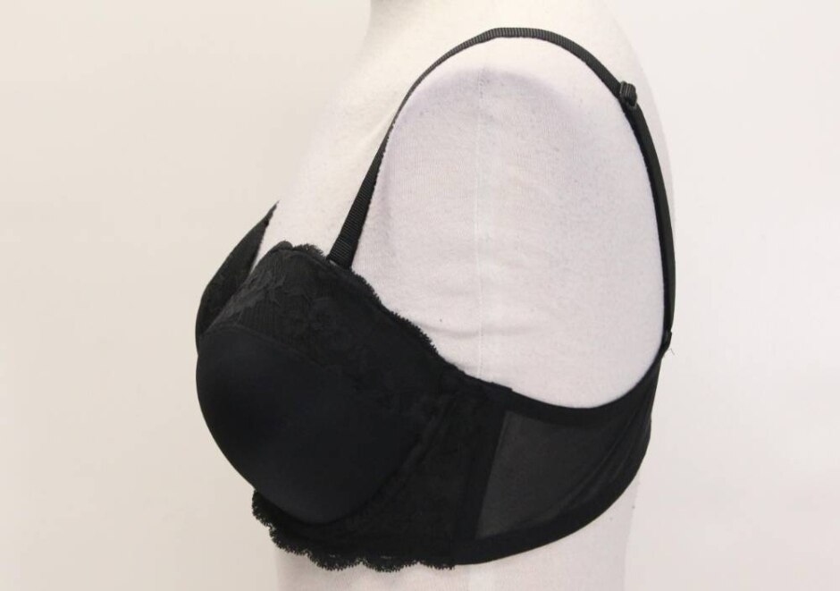M&s Marks & Spencer Bnwot Lace Trim Underwire Bra Black Size: 38c