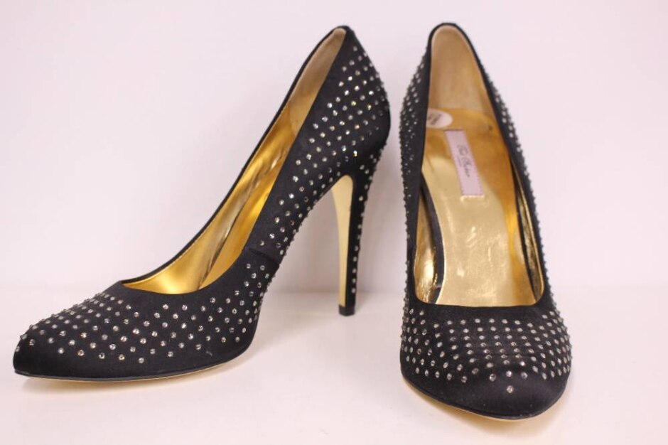 Ted Baker Langley Court Studded Heels - Size 7