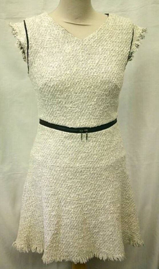 Rebecca Taylor Dress Cream Size: S