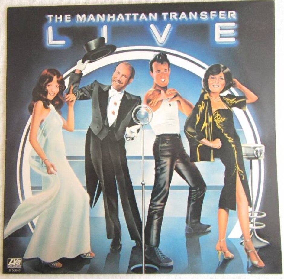 The Manhattan Transfer Live Includes Lyric Poster Sheet.
