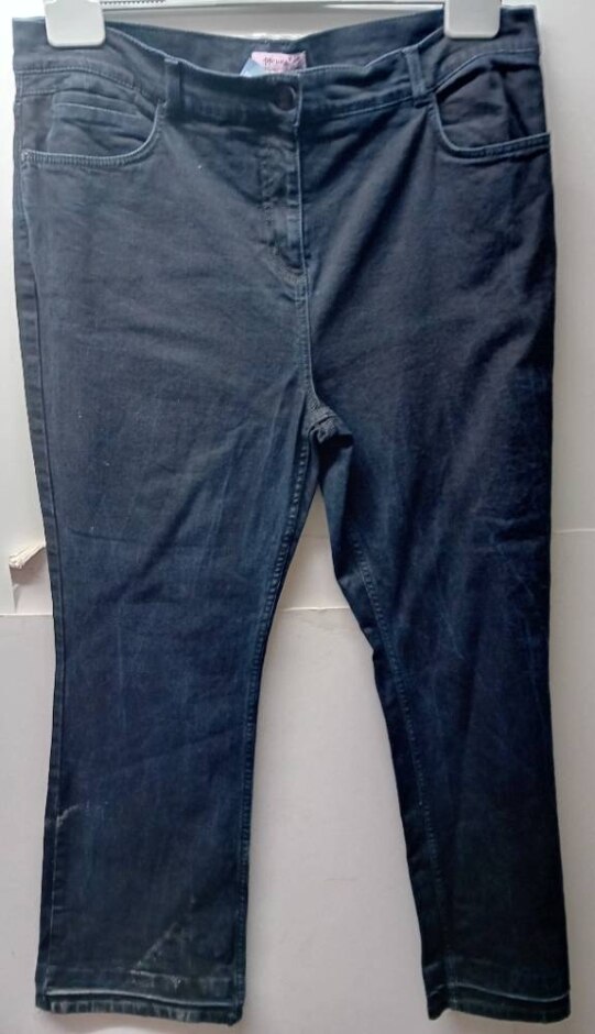 Per Una Jeans Black Size: 16