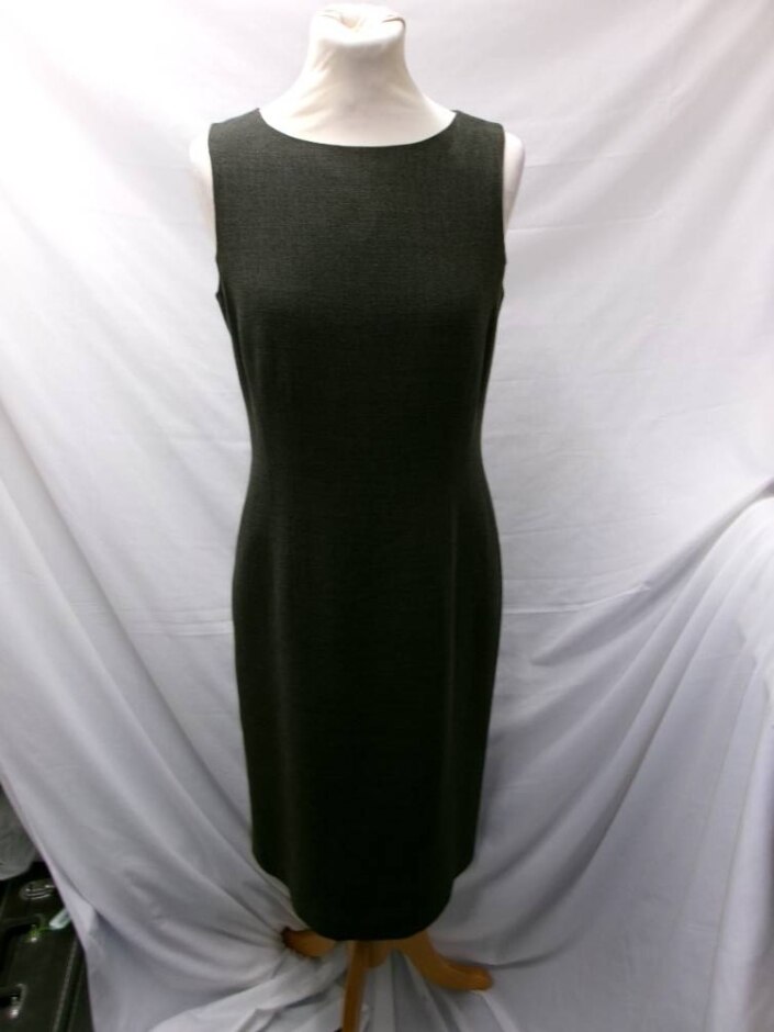 Planet Below Knee Shift Dress Grey Size: 12