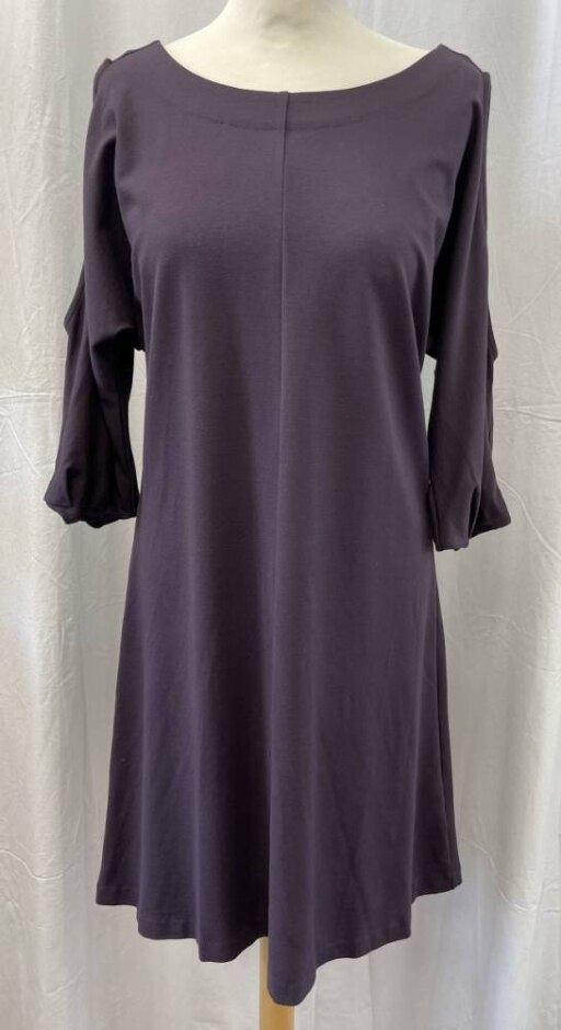 The White Company Dress Maroon Size: 12