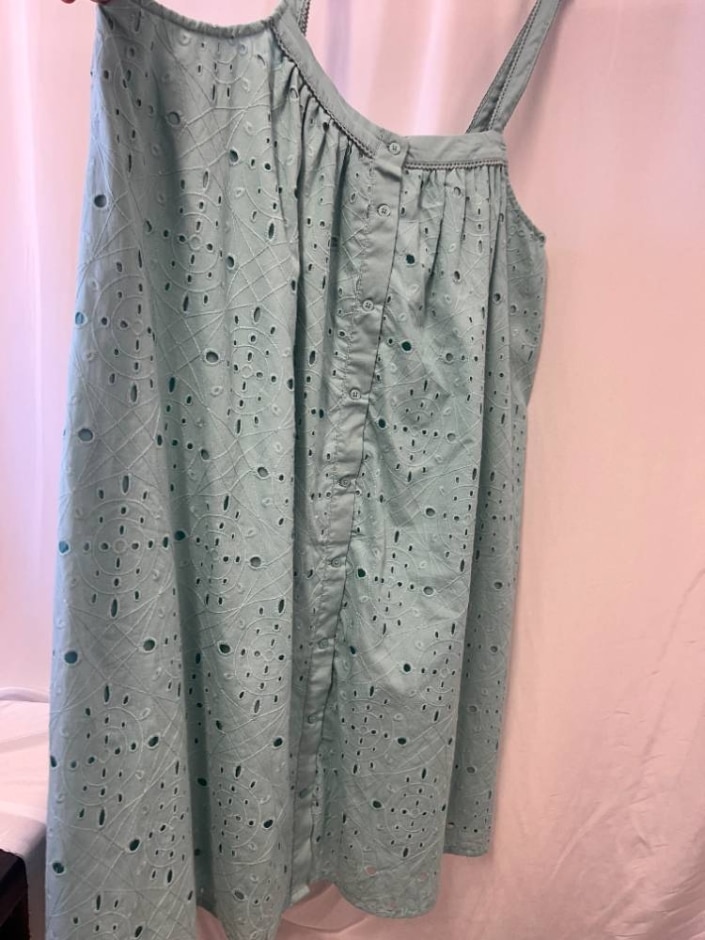 M&s Marks & Spencer Dress Aqua Size: 22
