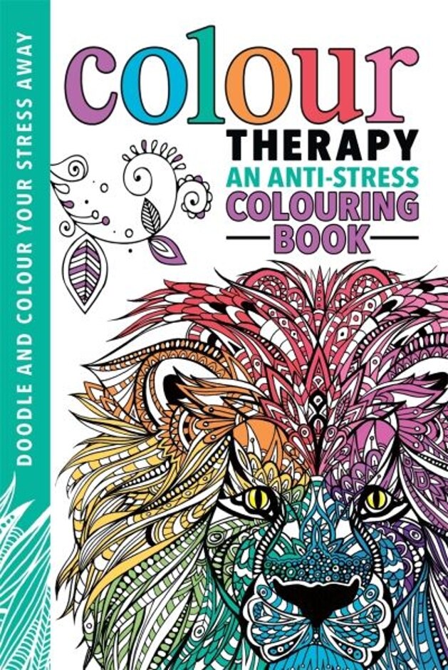 Colour Therapy Colouring Book