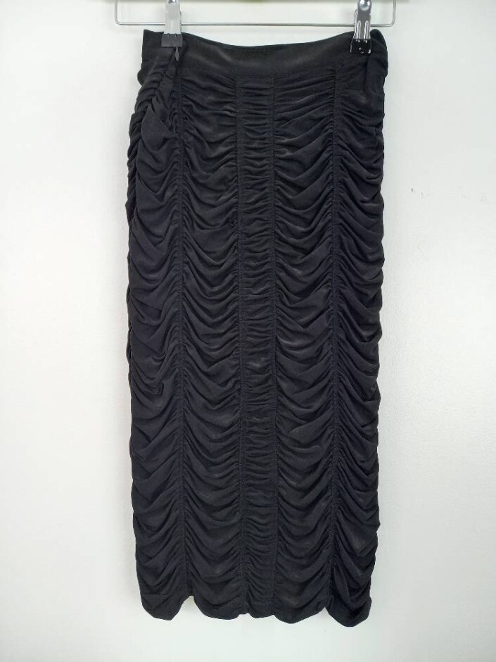 Burberry Women's  Ruched Pencil Skirt Black Size: 4