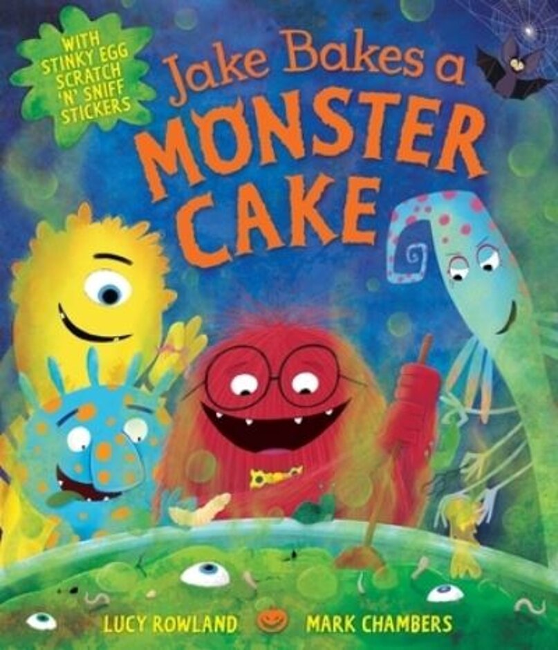 Jake Bakes A Monster Cake
